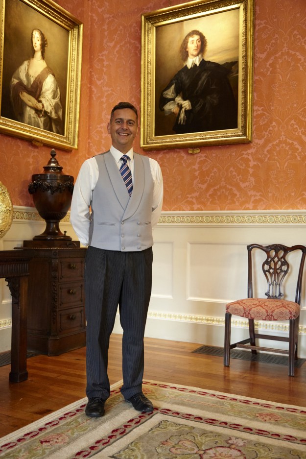 Photo of Graeme Currie, the Head Butler at Weston Park